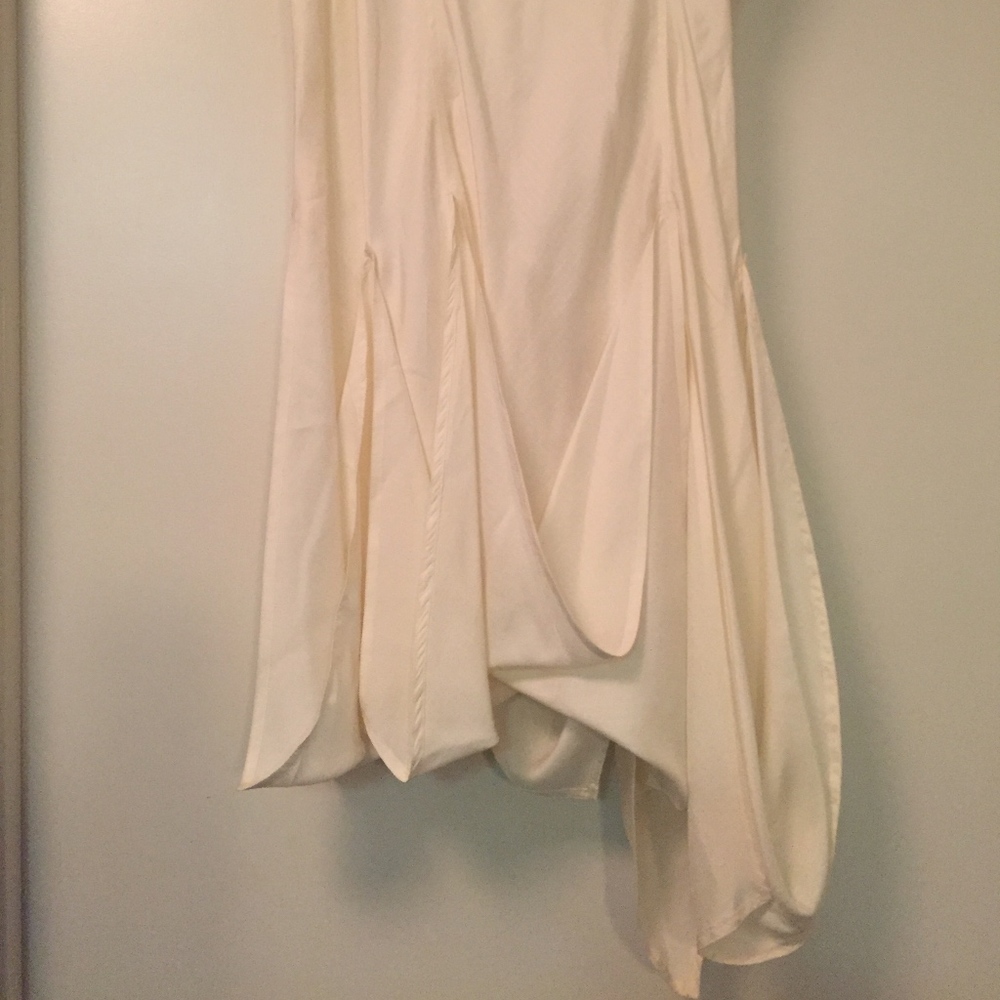 Nicole Miller Tiered Hem Skirt